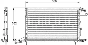 Конденсатор, кондиционер WAECO купить